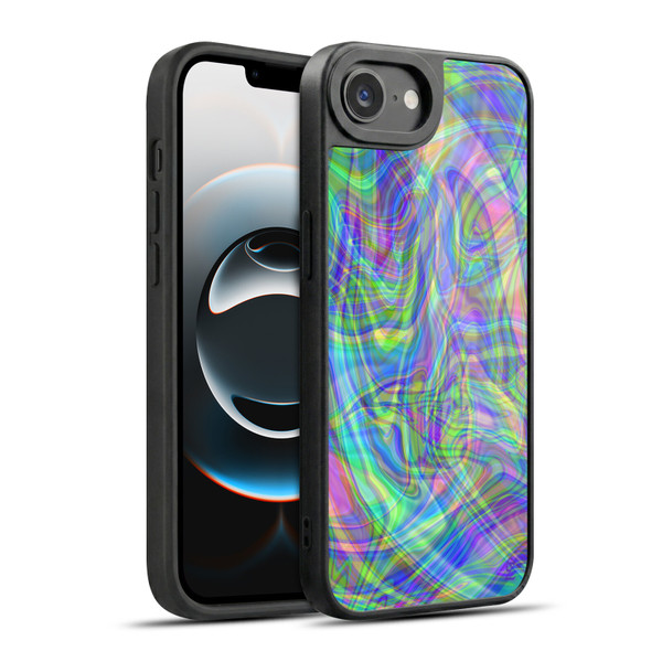 Suzan Lind Colours & Patterns Iridescent Abstract Gel Armour Case For Apple iPhone 16e / Apple iPhone 17e