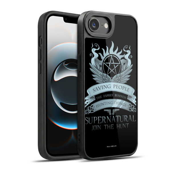 Supernatural Vectors Saving People Logo Gel Armour Case For Apple iPhone 16e / Apple iPhone 17e