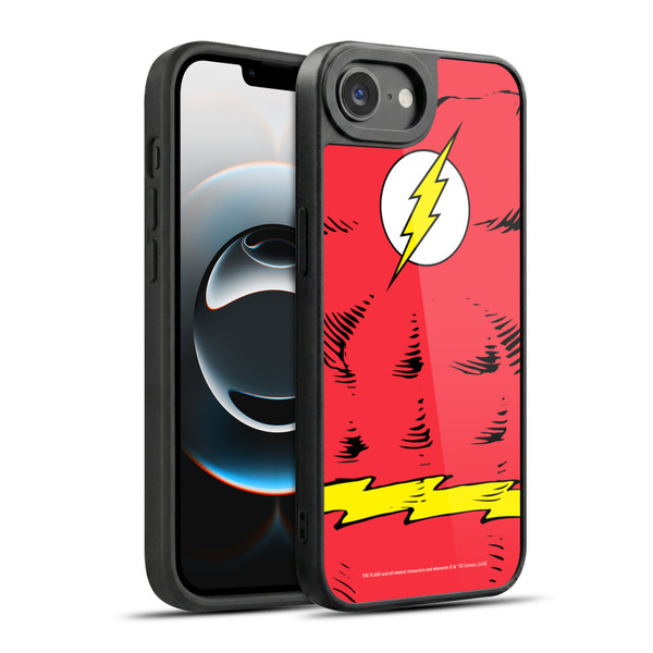 The Flash DC Comics Logo Costume Gel Armour Case For Apple iPhone 16e / Apple iPhone 17e