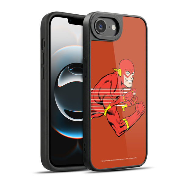The Flash DC Comics Vintage Double Gel Armour Case For Apple iPhone 16e / Apple iPhone 17e