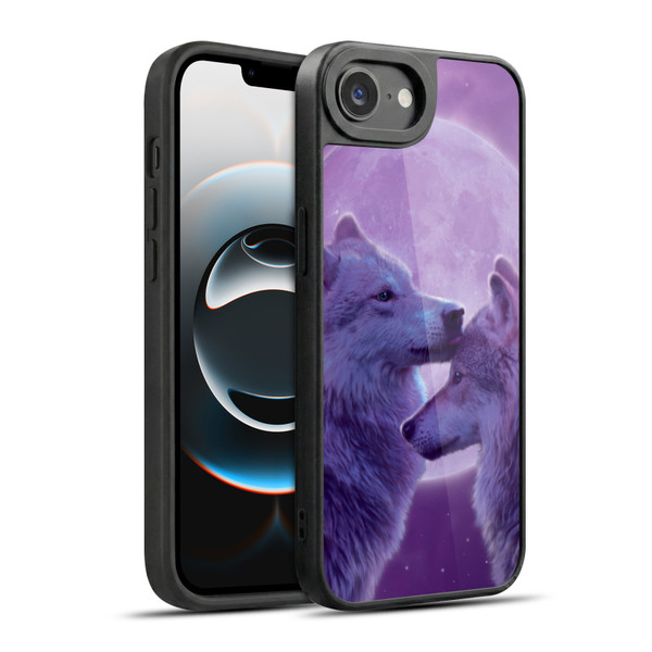 Vincent Hie Canidae Loving Wolves Gel Armour Case For Apple iPhone 16e / Apple iPhone 17e