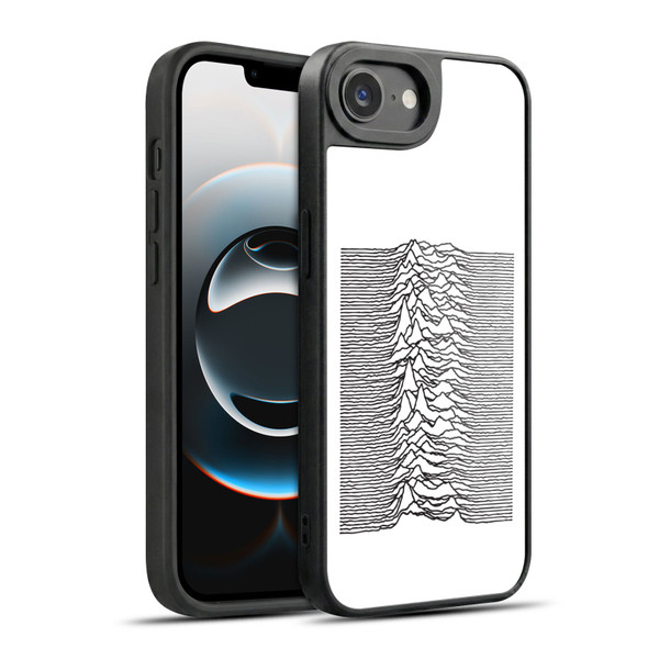Joy Division Graphics Pulsar Waves Gel Armour Case For Apple iPhone 16e / Apple iPhone 17e