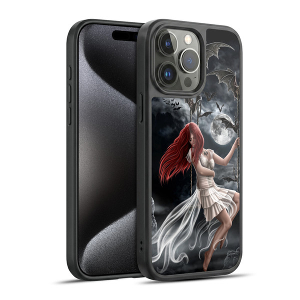 Sarah Richter Gothic Vampire Girl Gel Armour Case For Apple iPhone 15 Pro Max