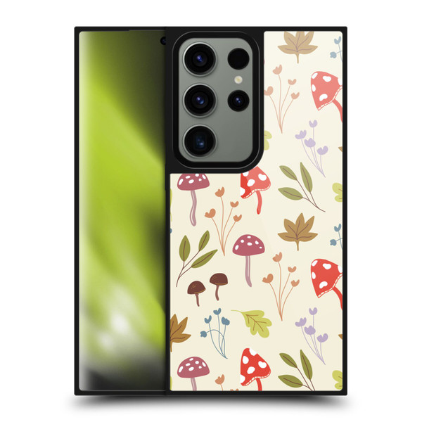 Anis Illustration Floral And Leaves Cute Mushrooms Gel Armour Case For Samsung Galaxy S24 Ultra 5G