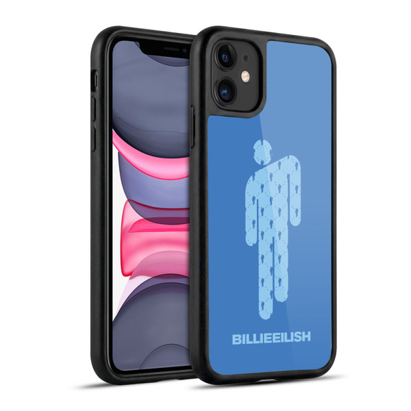 Billie Eilish Key Art Blohsh Blue Gel Armour Case For Apple iPhone 11