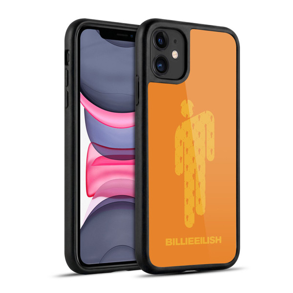 Billie Eilish Key Art Blohsh Orange Gel Armour Case For Apple iPhone 11