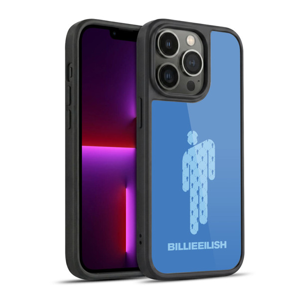 Billie Eilish Key Art Blohsh Blue Gel Armour Case For Apple iPhone 13 Pro