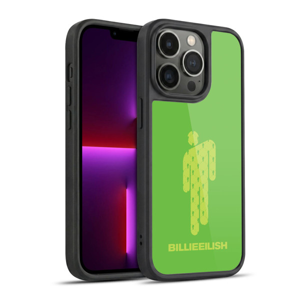 Billie Eilish Key Art Blohsh Green Gel Armour Case For Apple iPhone 13 Pro