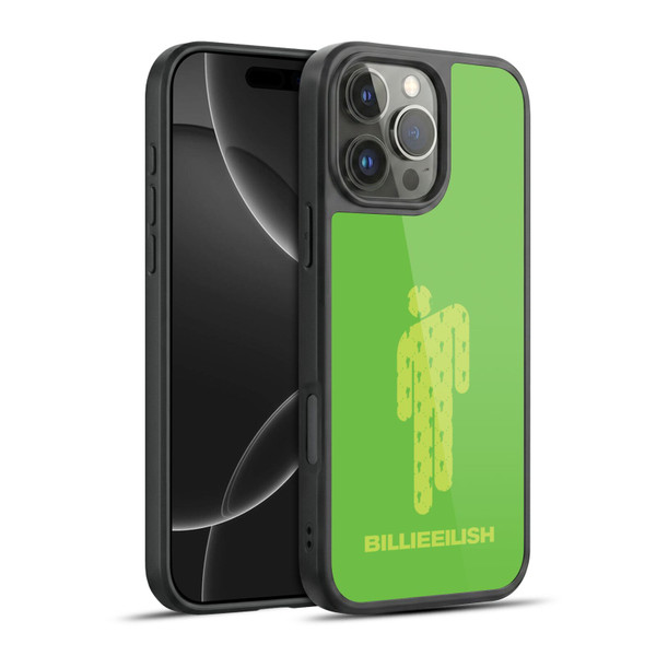 Billie Eilish Key Art Blohsh Green Gel Armour Case For Apple iPhone 16 Pro Max
