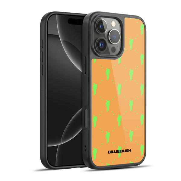 Billie Eilish Key Art Blohsh Pattern Gel Armour Case For Apple iPhone 16 Pro Max