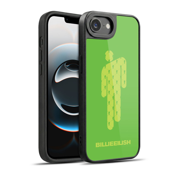 Billie Eilish Key Art Blohsh Green Gel Armour Case For Apple iPhone 16e / Apple iPhone 17e