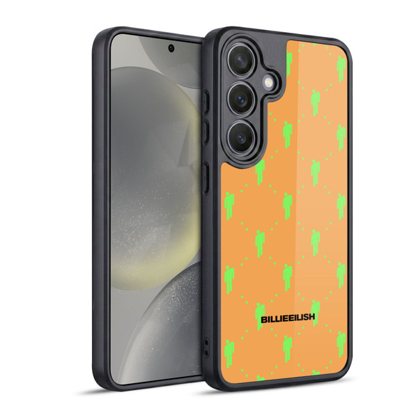 Billie Eilish Key Art Blohsh Pattern Gel Armour Case For Samsung Galaxy S24 5G