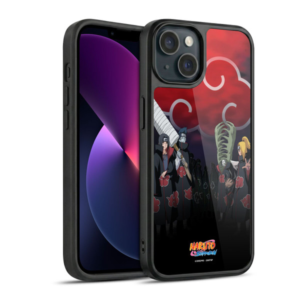 Naruto Shippuden Key Art Akatsuki Gel Armour Case For Apple iPhone 13