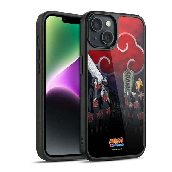 Naruto Shippuden Key Art Akatsuki Gel Armour Case For Apple iPhone 14
