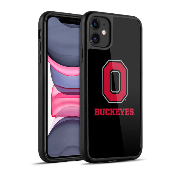 Ohio State University Logo Black Gel Armour Case For Apple iPhone 11