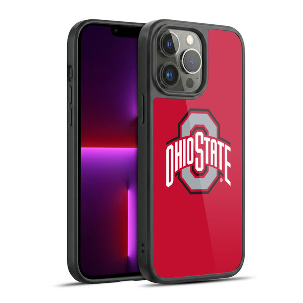 Ohio State University Logo Plain Gel Armour Case For Apple iPhone 13 Pro Max