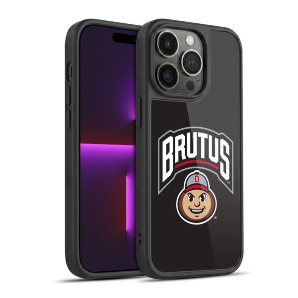 Ohio State University Logo Mascot Gel Armour Case For Apple iPhone 14 Pro