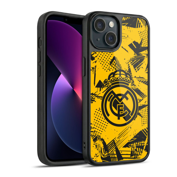 Real Madrid CF Urban Yellow Gel Armour Case For Apple iPhone 13