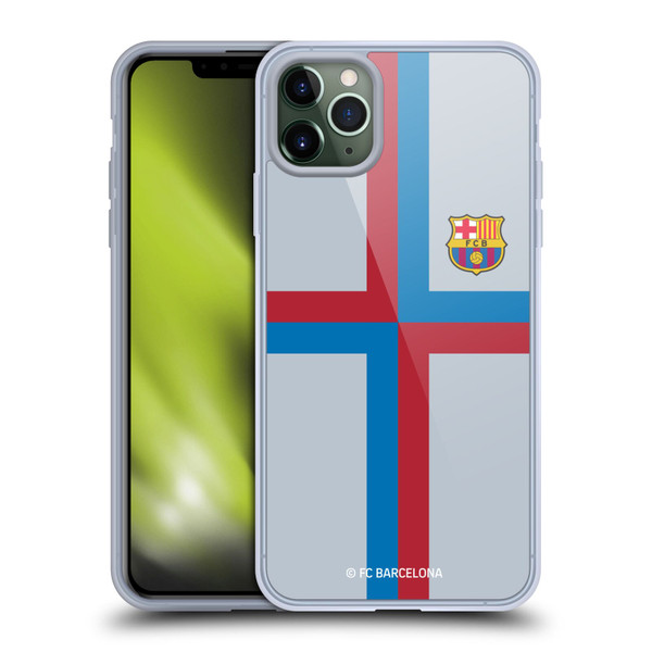 FC Barcelona 2022/23 Crest Kit Third Soft Gel Case for Apple iPhone 11 Pro Max & MagSafe