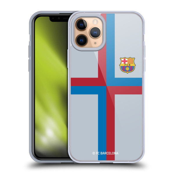 FC Barcelona 2022/23 Crest Kit Third Soft Gel Case for Apple iPhone 11 Pro & MagSafe