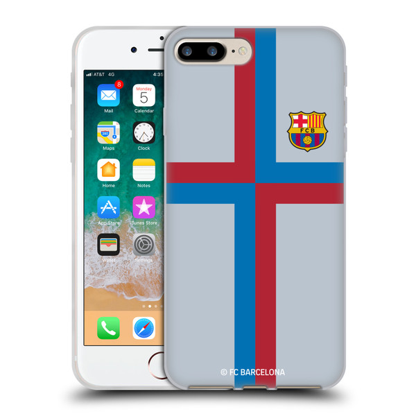FC Barcelona 2022/23 Crest Kit Third Soft Gel Case for Apple iPhone 7 Plus / 8 Plus & MagSafe