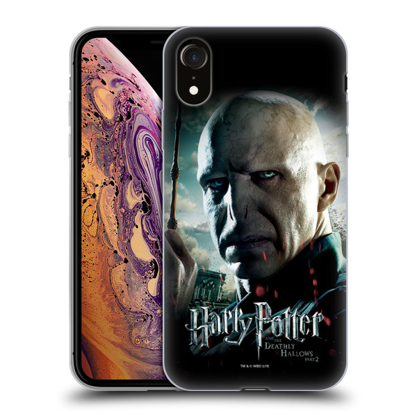 Harry Potter Deathly Hallows VIII Voldemort Soft Gel Case for Apple iPhone XR