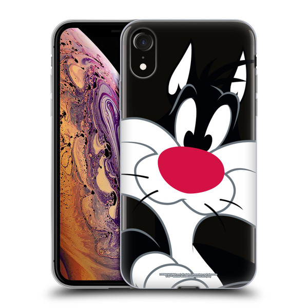 Looney Tunes Characters Sylvester The Cat Soft Gel Case for Apple iPhone XR