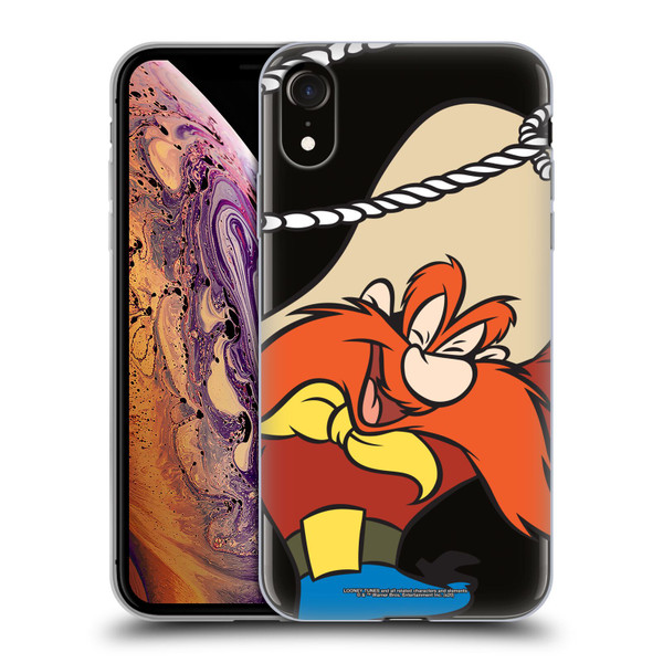 Looney Tunes Characters Yosemite Sam Soft Gel Case for Apple iPhone XR