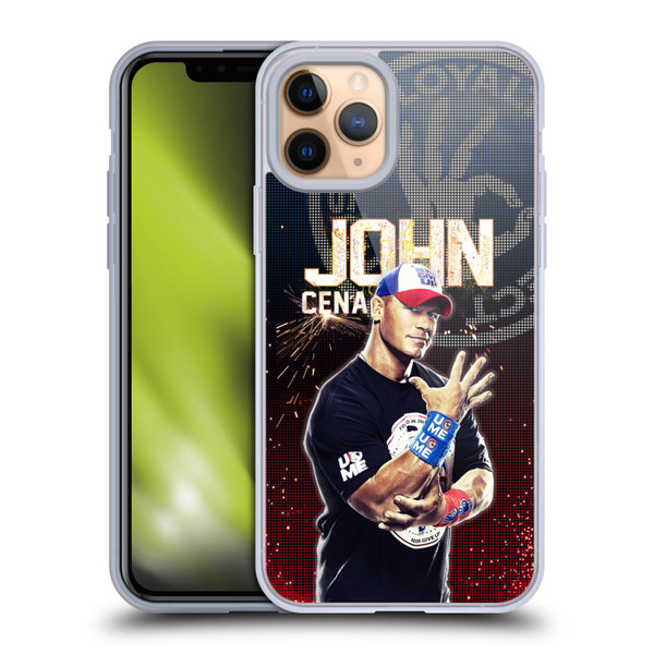 WWE Superstars John Cena Soft Gel Case for Apple iPhone 11 Pro & MagSafe