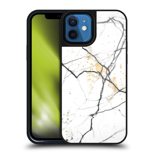Alyn Spiller Marble Plain Gel Armour Case For Apple iPhone 12 / iPhone 12 Pro