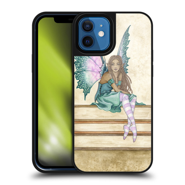Amy Brown Lovely Fairies Green Pixie Gel Armour Case For Apple iPhone 12 / iPhone 12 Pro