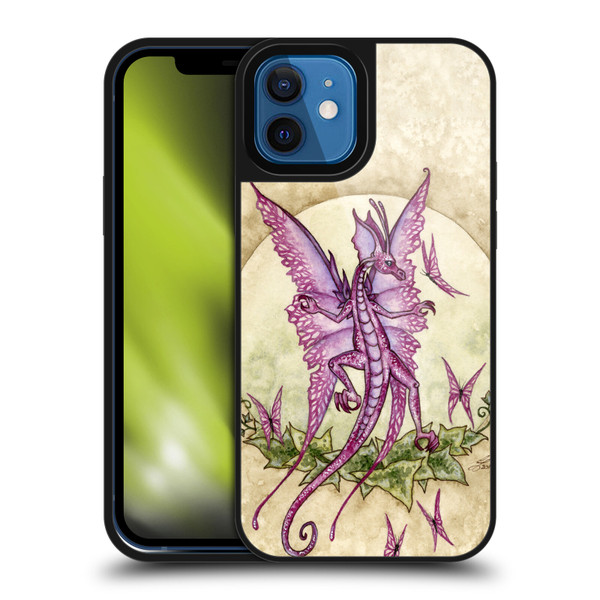 Amy Brown Mythical Pink Dragon Gel Armour Case For Apple iPhone 12 / iPhone 12 Pro