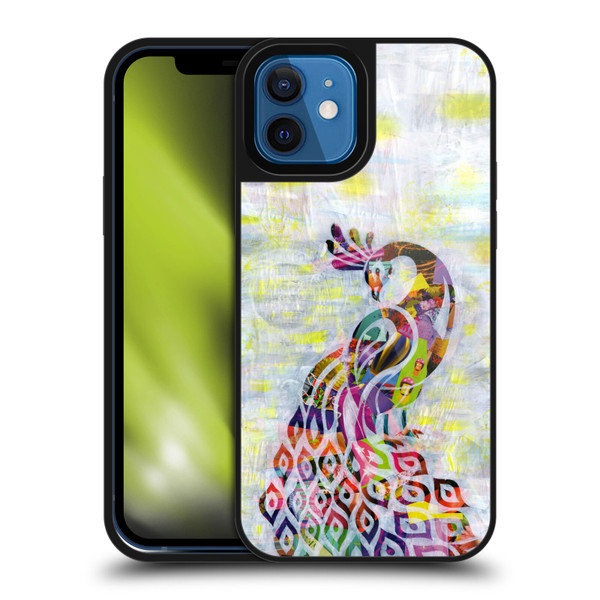 Artpoptart Animals Peacock Gel Armour Case For Apple iPhone 12 / iPhone 12 Pro