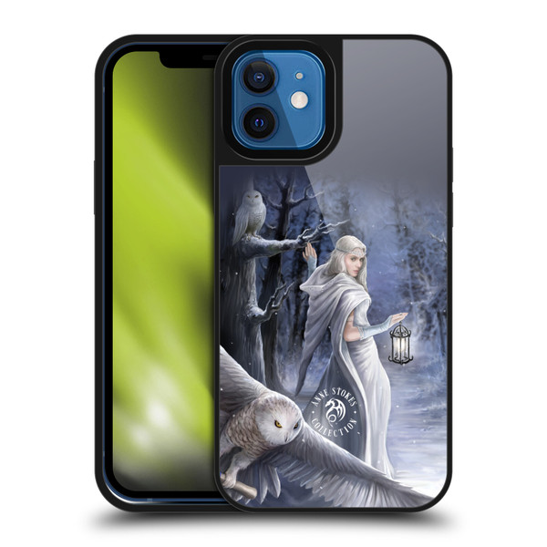 Anne Stokes Owls Midnight Messenger Gel Armour Case For Apple iPhone 12 / iPhone 12 Pro