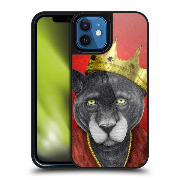 Barruf Animals The King Panther Gel Armour Case For Apple iPhone 12 / iPhone 12 Pro