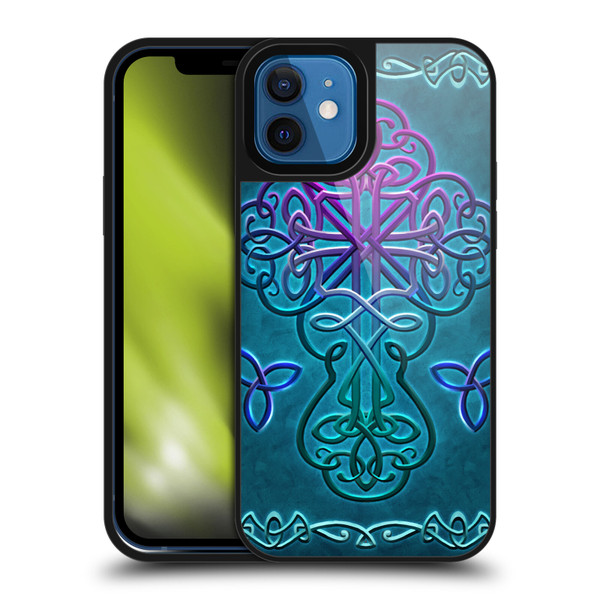 Brigid Ashwood Crosses Celtic Gel Armour Case For Apple iPhone 12 / iPhone 12 Pro