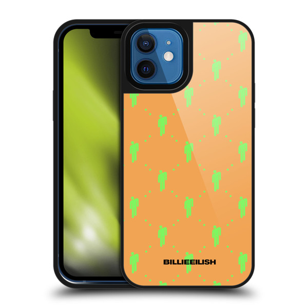 Billie Eilish Key Art Blohsh Pattern Gel Armour Case For Apple iPhone 12 / iPhone 12 Pro
