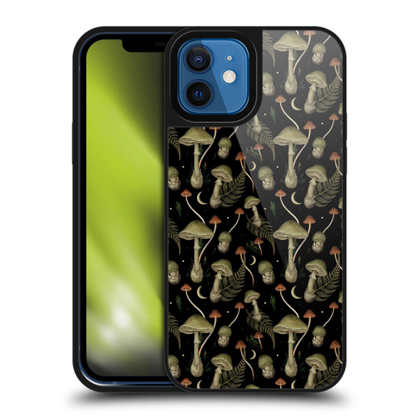 Episodic Drawing Pattern Death Cap Gel Armour Case For Apple iPhone 12 / iPhone 12 Pro