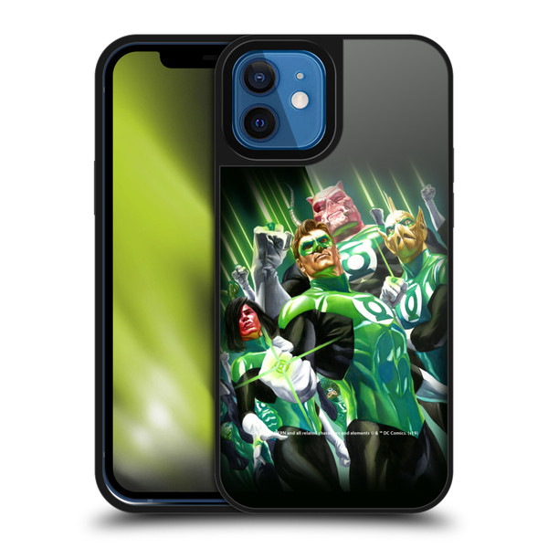 Green Lantern DC Comics Comic Book Covers Group Gel Armour Case For Apple iPhone 12 / iPhone 12 Pro