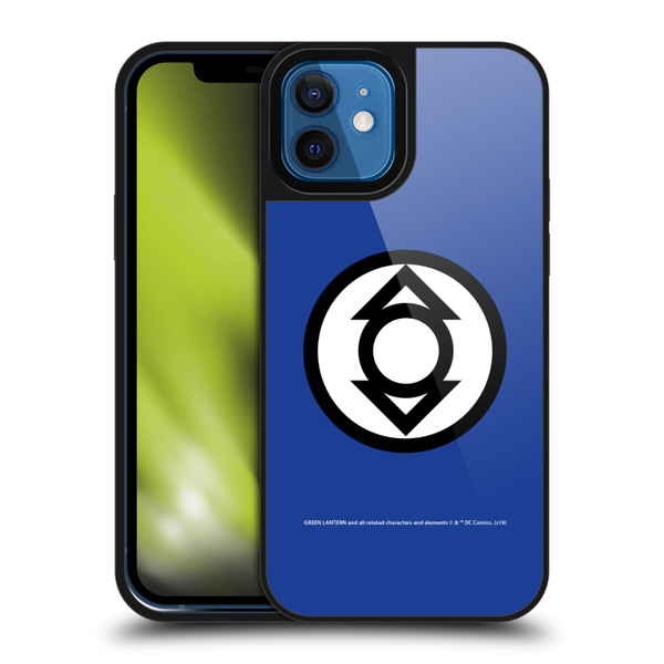 Green Lantern DC Comics Lantern Corps Indigo Gel Armour Case For Apple iPhone 12 / iPhone 12 Pro