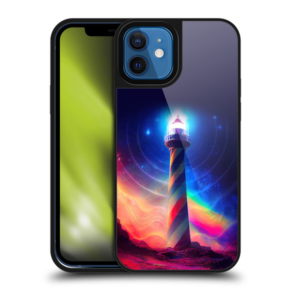 Wumples Cosmic Universe Lighthouse Gel Armour Case For Apple iPhone 12 / iPhone 12 Pro