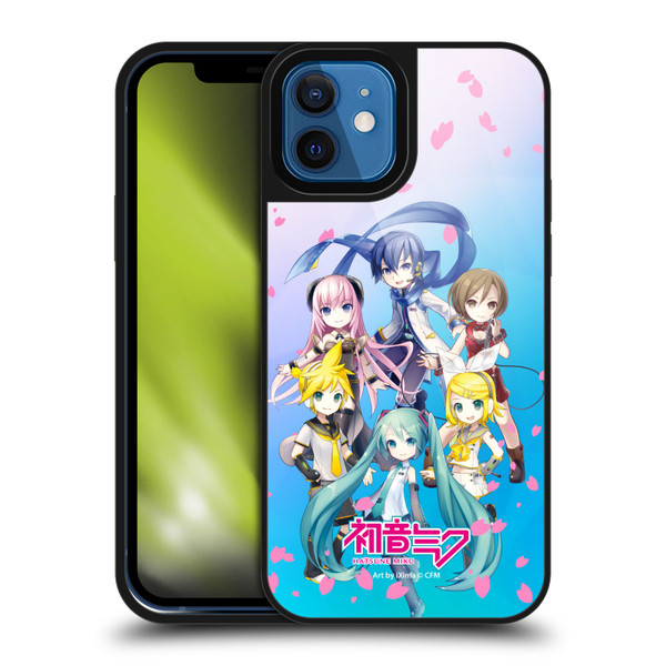 Hatsune Miku Virtual Singers Sakura Gel Armour Case For Apple iPhone 12 / iPhone 12 Pro