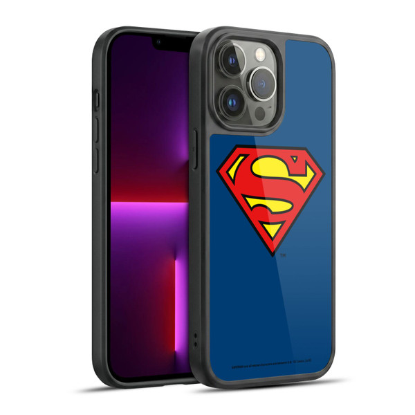 Superman DC Comics Logos Classic Gel Armour Case For Apple iPhone 13 Pro Max