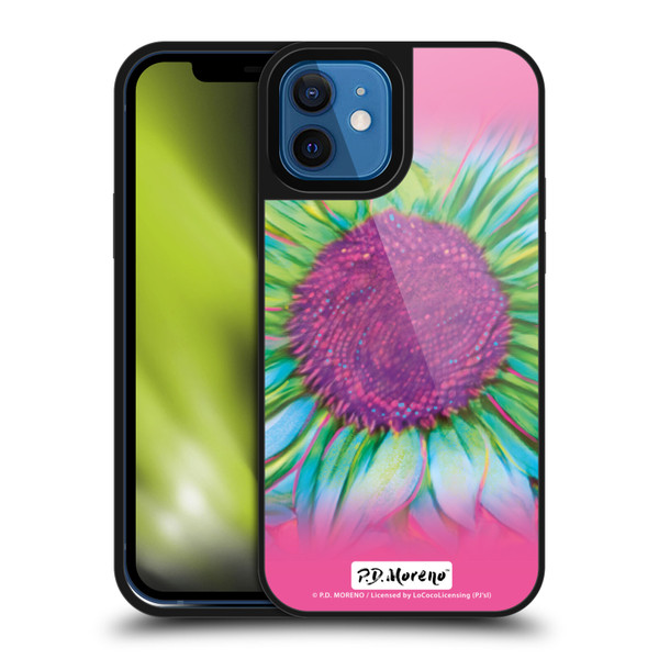 P.D. Moreno Assorted Design Sunflower Gel Armour Case For Apple iPhone 12 / iPhone 12 Pro