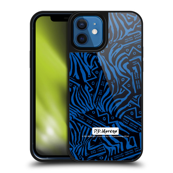 P.D. Moreno Patterns Tribal Zebra Gel Armour Case For Apple iPhone 12 / iPhone 12 Pro