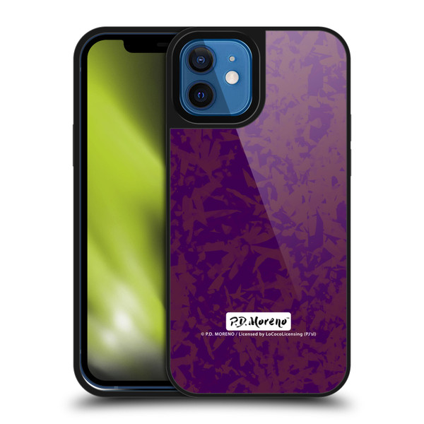 P.D. Moreno Patterns Violet Gel Armour Case For Apple iPhone 12 / iPhone 12 Pro