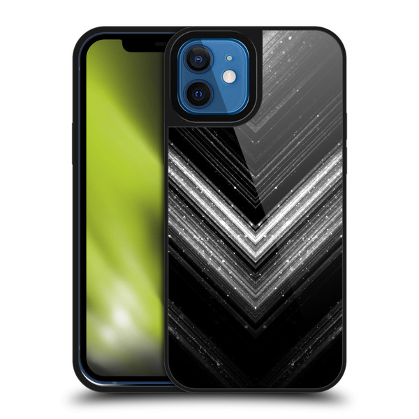 PLdesign Sparkly Metallic Silver Gel Armour Case For Apple iPhone 12 / iPhone 12 Pro