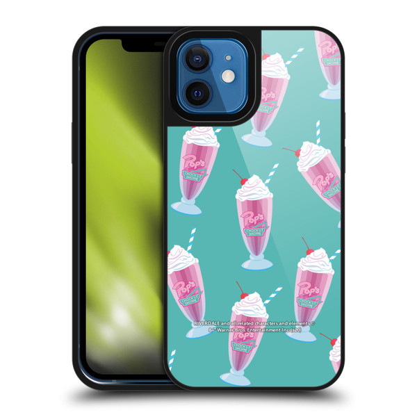 Riverdale Graphics 2 Pop's Milkshake Pattern Gel Armour Case For Apple iPhone 12 / iPhone 12 Pro