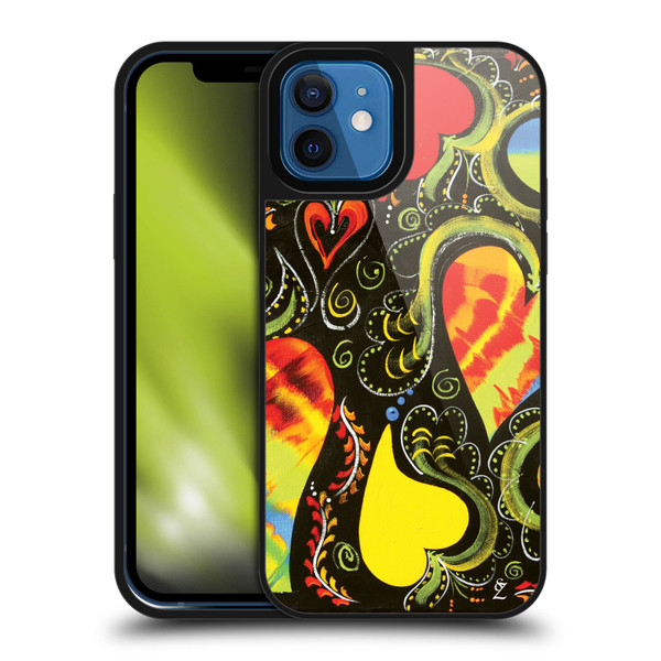 Suzan Lind Colours & Patterns Love Dance Gel Armour Case For Apple iPhone 12 / iPhone 12 Pro