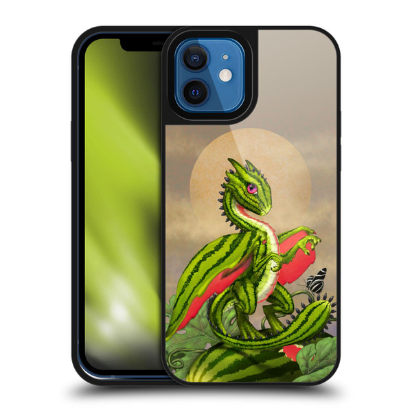 Stanley Morrison Dragons 3 Watermelon Garden Gel Armour Case For Apple iPhone 12 / iPhone 12 Pro
